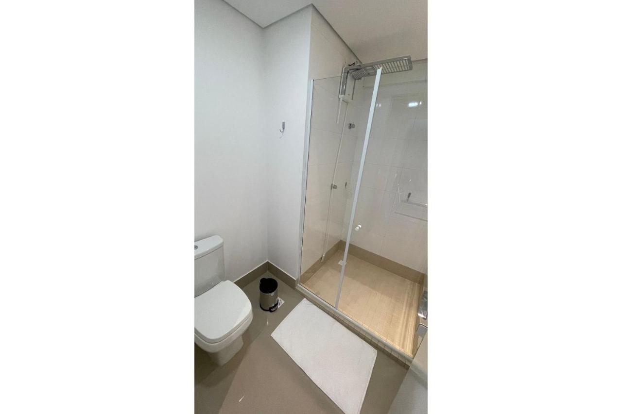 Studio No Ultimo Andar No Centro De Foz Com Vista Para O Rio Parana Lägenhet Foz do Iguaçu Exteriör bild